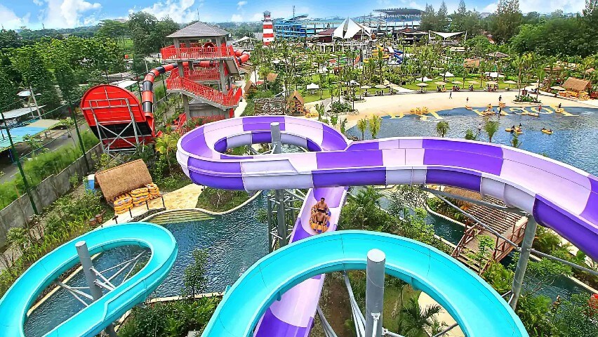 Jogja Bay Waterpark, Wahana Air yang Memicu Adrenalin!