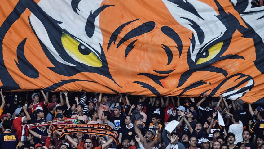 Antusiasme Suporter The Jakmania