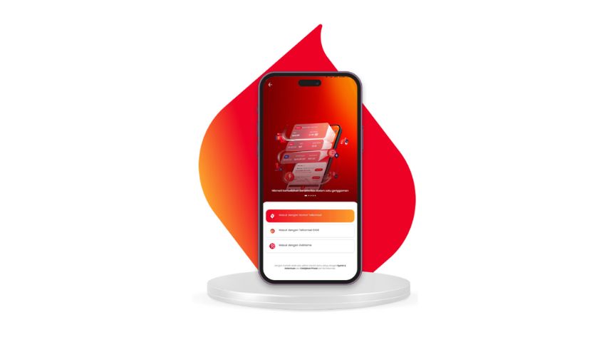 Ilustrasi Aplikasi MyTelkomsel