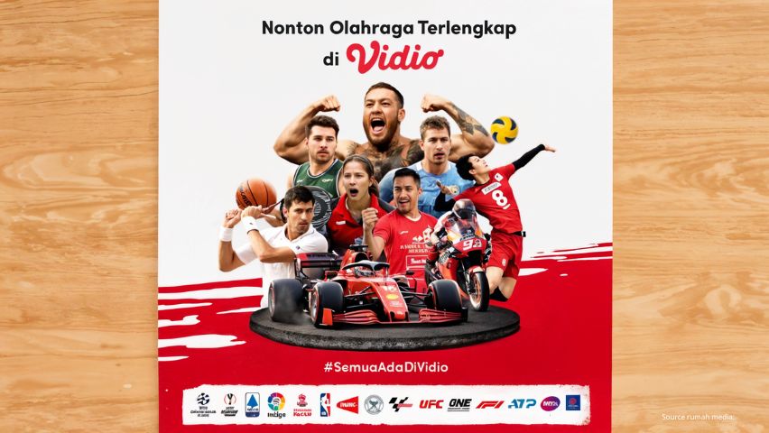Berbagai Acara Olahraga di Vidio