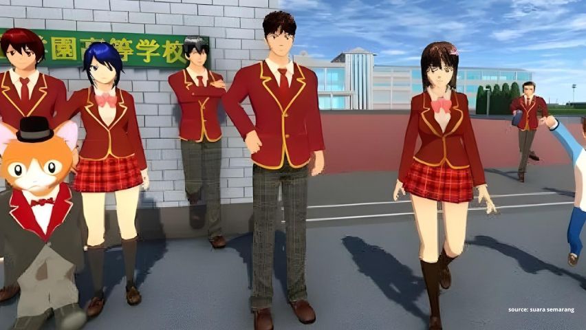 50 Lebih ID Sakura School Simulator Terbaru 2025, Banyak Tempat Artis K-Pop