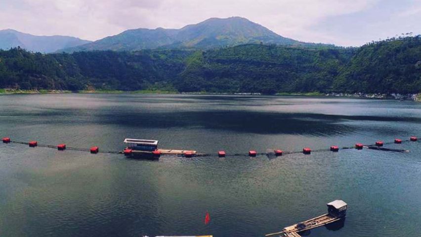 Telaga Menjer Oase Tenang di Kaki Gunung Sindoro