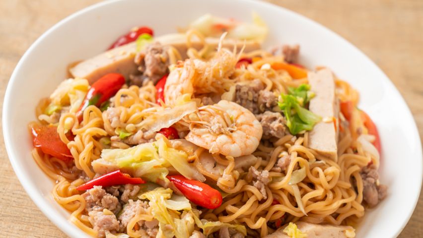 resep mie nyemek