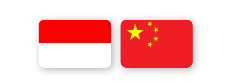 Indonesia vs china