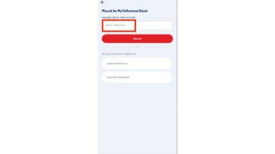 Login Nomor Telkomsel pada MyTelkomsel Basic