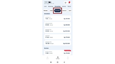 Pilih opsi GIGAMAX atau Nonton