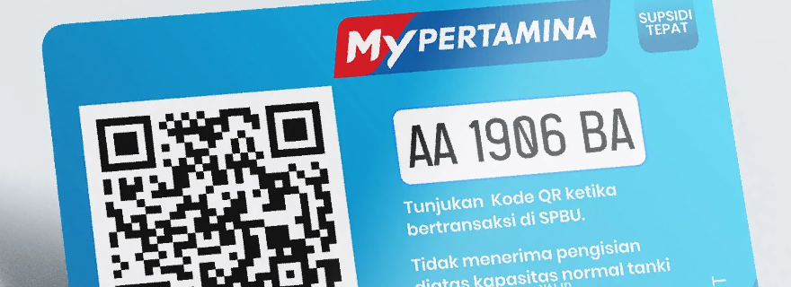 Cara daftar barcode pertamina