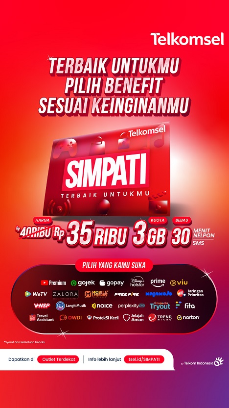 Thumbnail Videos - 🎉 SIMPATI – Terbaik Untukmu! 🎉