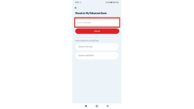 Masukkan nomor Telkomsel