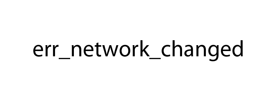 err_network_changed