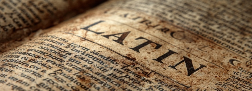 bahasa latin yang aesthetic