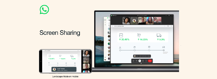 Cara Share Screen di WA untuk Android dan iPhone