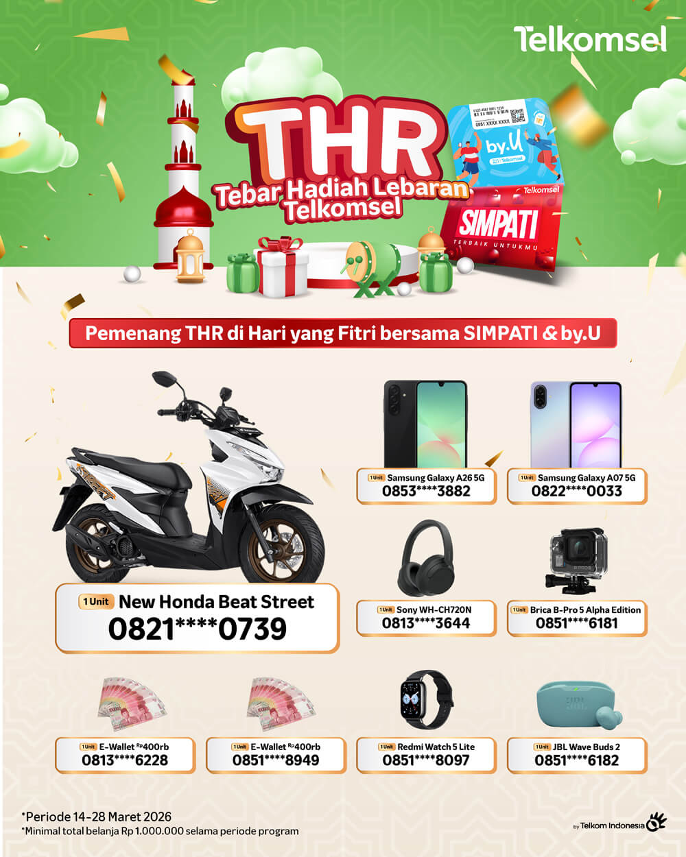 cara registrasi simpati