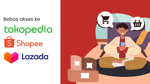 #DiRumahTerusTerpenuhi bersama Telkomsel!