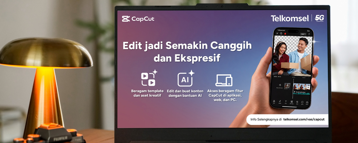 Edit, Upload, Repeat: CapCut Kini Hadir di MyTelkomsel