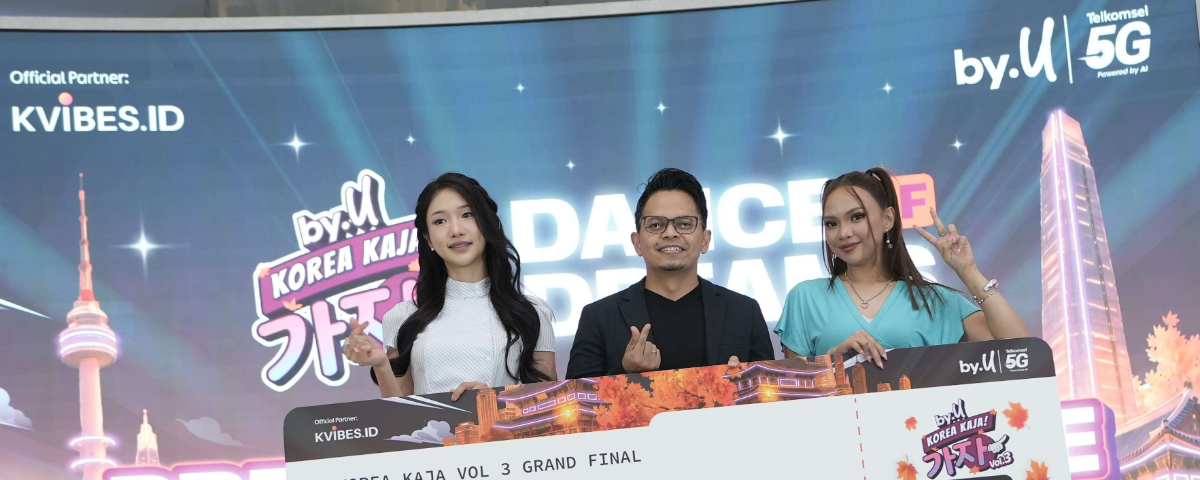 Telkomsel melalui by.U menggelar Grand Final kompetisi Random Play Dance (RPD) Korea Kaja! Vol.3 bertajuk “Dance of Dreams” di Jakarta (6/9). Sebagai puncak rangkaian kegiatan di lima kota, program ini membuka kesempatan bagi talenta muda Indonesia untuk ubah kecintaan K-Culture jadi pengalaman serta peluang nyata.