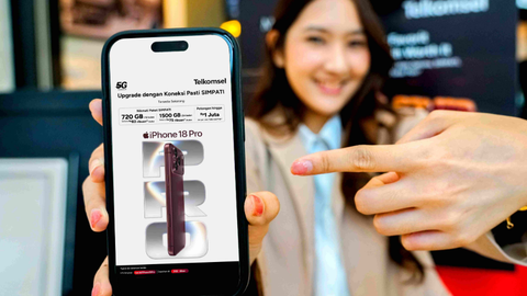 iPhone 18 Pro dan iPhone 18 Pro Max Kini Tersedia, Telkomsel Lengkapi dengan Pilihan Bundling Halo dan SIMPATI