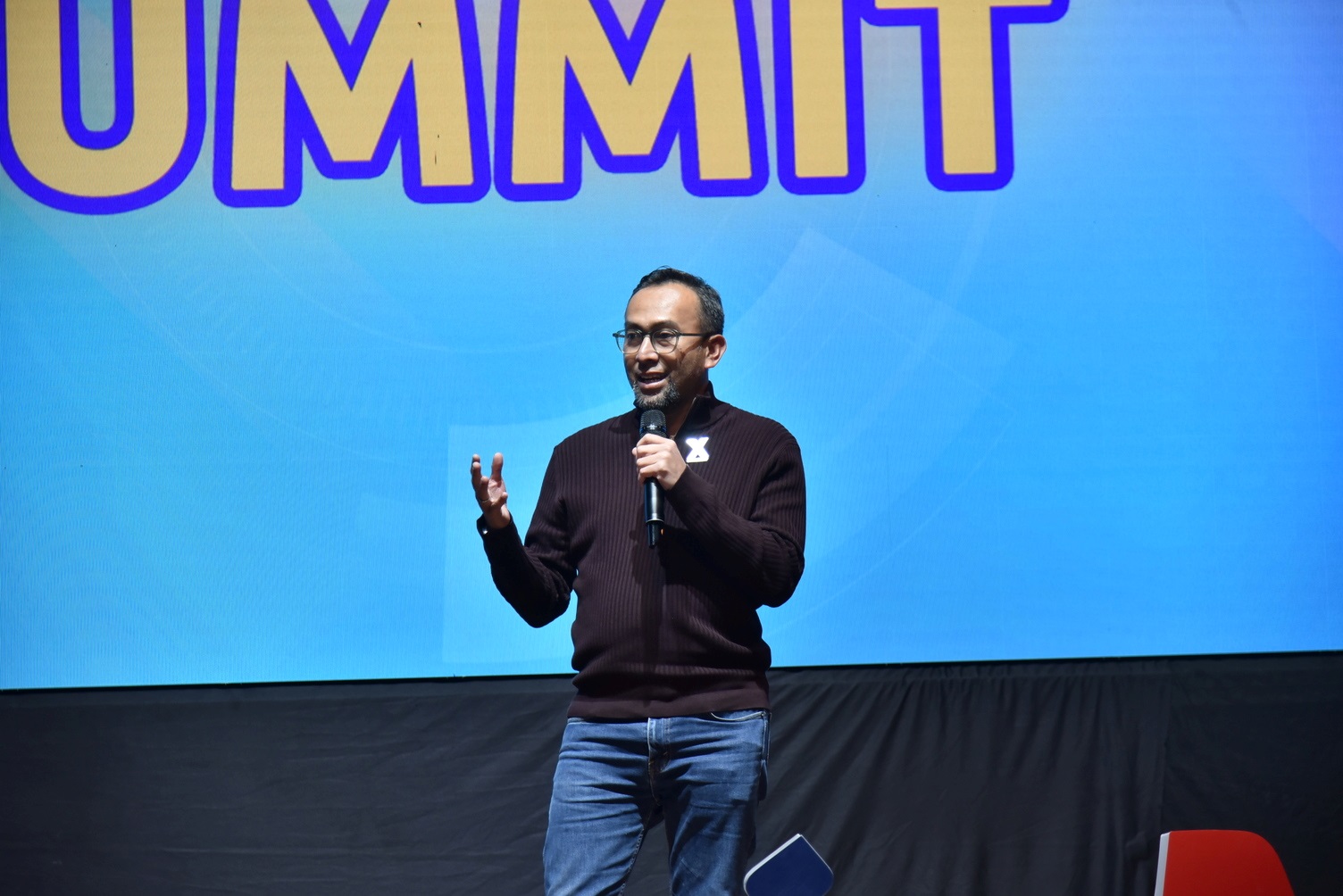 VP Corporate Communications & Social Responsibility Telkomsel, Abdullah Fahmi, mengajak generasi muda Indonesia menjadi pelaku aktif dalam transformasi digital.