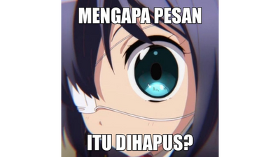 Stiker WA Lucu Anime #2