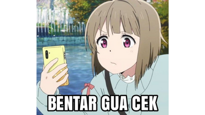 Stiker WA Lucu Anime #4