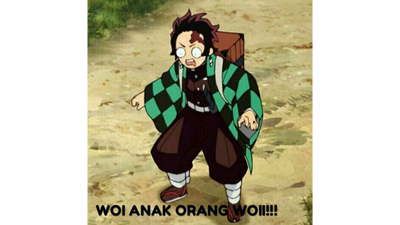 Stiker WA Lucu Anime #7