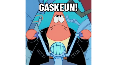 Stiker WA Lucu Kartun SpongeBob Squarepants #10