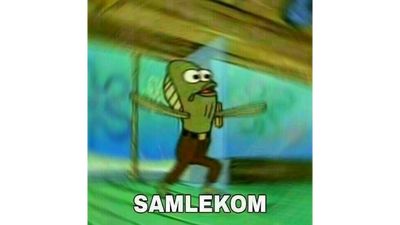 Stiker WA Lucu Kartun SpongeBob Squarepants #9