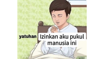 Stiker WA Lucu Ilustrasi WikiHow #2