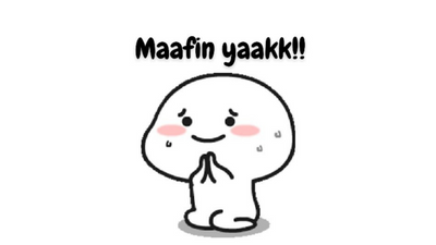 Stiker WA Lucu Pentol #1