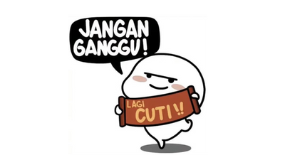 Stiker WA Lucu Pentol #8