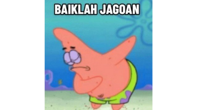 Stiker WA Lucu Kartun SpongeBob Squarepants #7