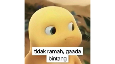 Stiker WA Lucu Dino Kuning #9