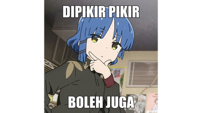 Stiker WA Lucu Anak Anime #1