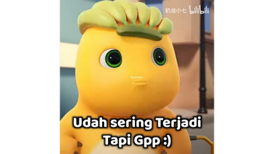 Stiker WA Lucu Dino Kuning #10